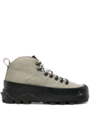 Roa Canvas Cvo Trecking Boots With Vibram Sole In Green