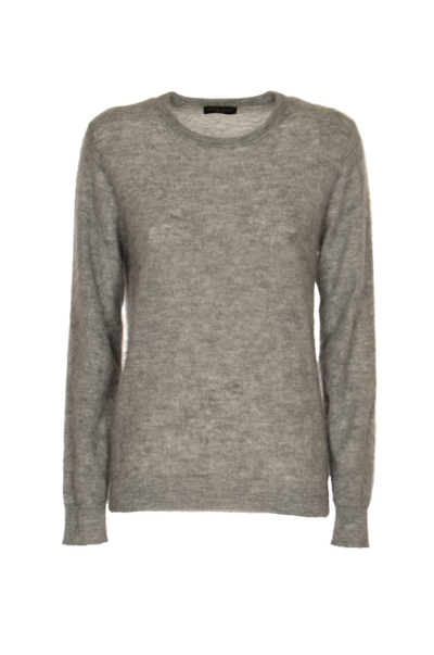 Roberto Collina Sweaters Grey