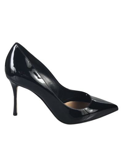 Sergio Rossi Flat Shoes In Black