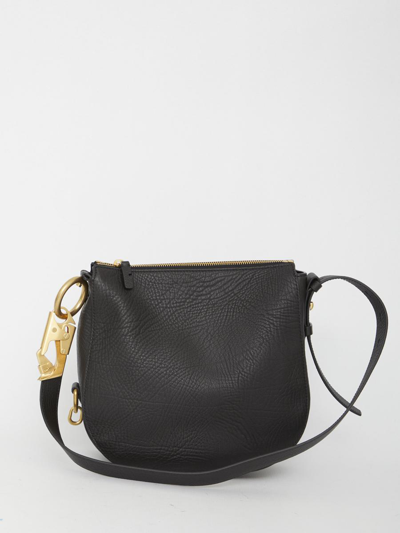 Burberry Small Knight Bag In Black