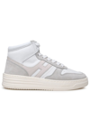 Hogan High-top Sneakers With Smooth In White