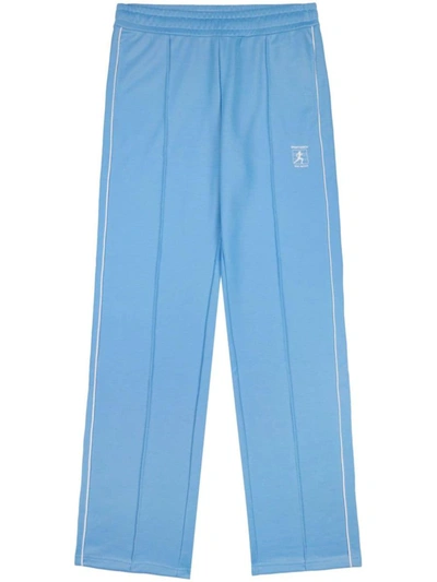 Sporty And Rich Sport&rich Trousers In Atlantic/white