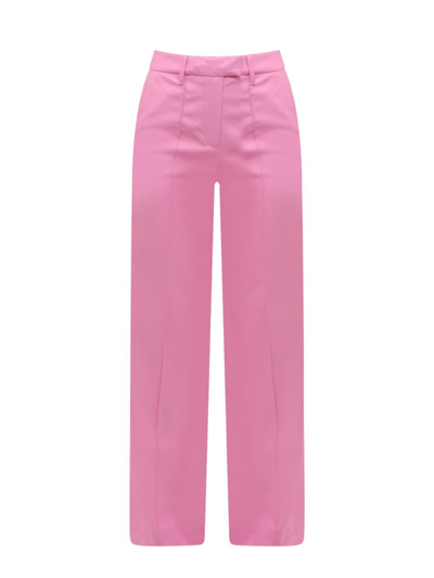 Stand Studio Alternative Material To Leather Trouser In Pink