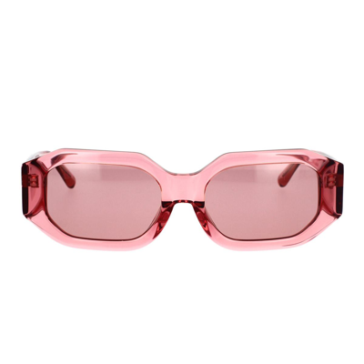 Attico The  Sunglasses In Pink