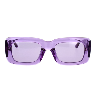 Attico Marfa Sunglasses In Viola