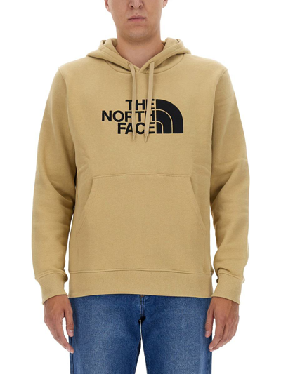 The North Face Sweatshirt With Logo In Beige