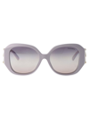 Tiffany & Co Tiffany Orchid Ice Acetate Sunglasses In 8381el Rosa Orchidea/grigio Ghiaccio