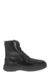 TOD'S TOD'S LEATHER LACE-UP BOOT