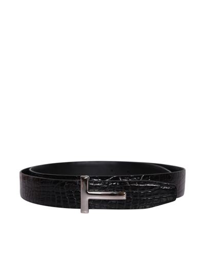 Tom Ford Belts In Brown