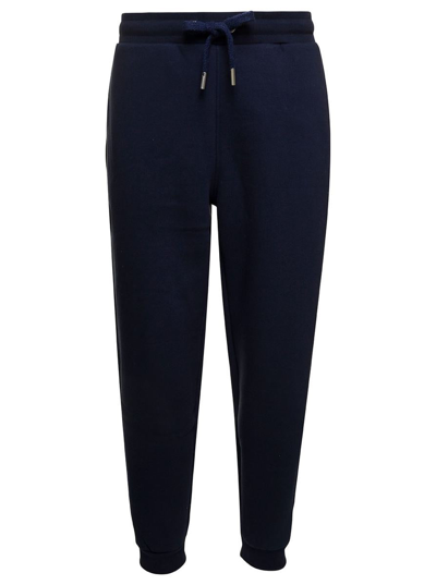 Ami Alexandre Mattiussi Ami Paris Ami De Coeur Drawstring Track Pants In Blu