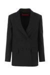 Valentino Single-breasted Blazer In 0no