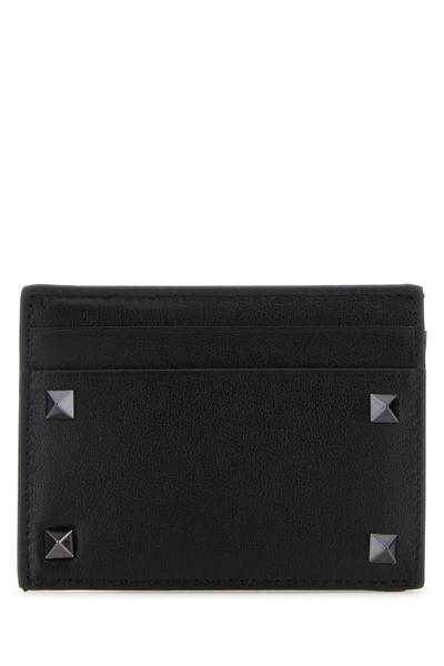 Valentino Garavani Wallets In Black