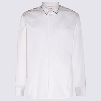 Valentino 白色男士衬衫 2v3ab25c-4ww-0bo In White