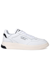 GHOUD GHŌUD WHITE LEATHER TWEENER SNEAKERS