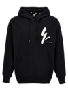 Yohji Yamamoto New Era Hooded Sweatshirt With Logoed Embroidery And Print In Black