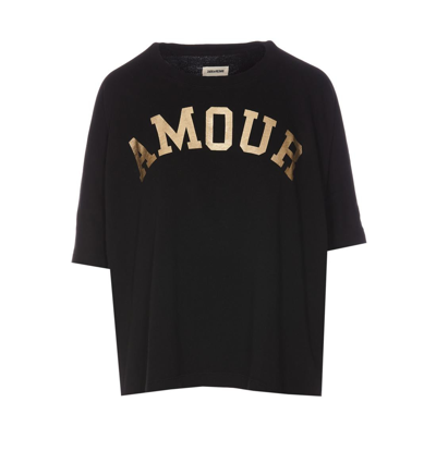 Zadig & Voltaire T-shirts And Polos In Black