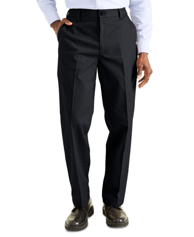 Dockers Men's Signature Classic Fit Iron Free Khaki Pants With Stain Defender In Beautiful Black