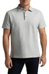 Hypernatural El Capitán Classic Fit Supima® Cotton Blend Piqué Golf Polo In Grey Heather