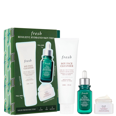 Fresh Hydration Boost Skincare Set In White