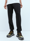 VERSACE LOGO EMBROIDERY TRACK PANTS
