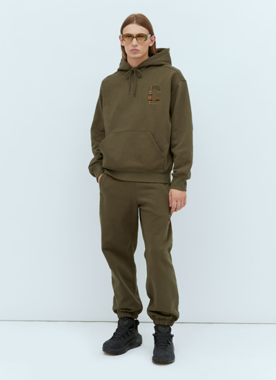 Carhartt Wiles Track Pants In Dark Green