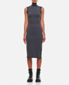 Fendi Grey Viscose Blend Dress In Grey