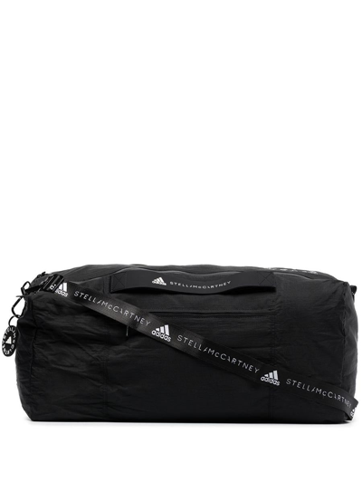 Adidas By Stella Mccartney Duffel Bags In Black/black/white