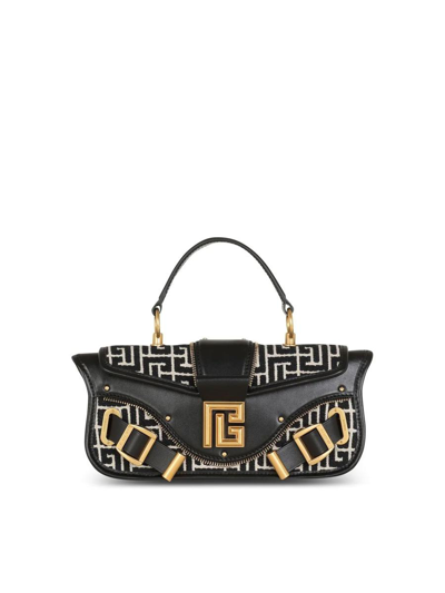 Balmain Blaze Pouch Crossbody Bag Bags In Black