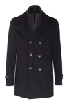 HERNO H WOOL AND CASHMERE COAT