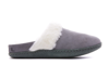 Sorel Nakiska Slide Ii Faux Fur Slippers In Black Natural