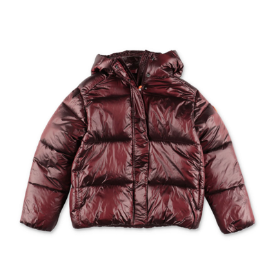 Save The Duck Kids Rosso Bordeaux Giacca Invernale Per Bambini