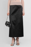 Gucci Women's Satin Skirt In Black