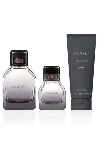 Tumi Men's 3-pc. Awaken [08:00 Gmt] Eau De Parfum Gift Set In No Color