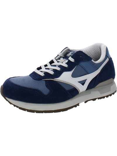 Mizuno Sports Style Mens Fitness Workout Running Shoes In Blue