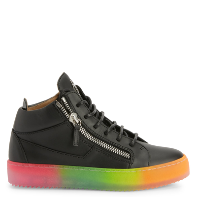 Giuseppe Zanotti Kriss Mid-top Sneakers In Black