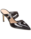 STUART WEITZMAN CUTOUT PATENT MULE