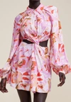 ACLER WOODWARD DRESS IN PEONY HARVEST