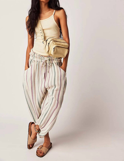 Free People Lust Over Trouser Yarn Dye In Multi