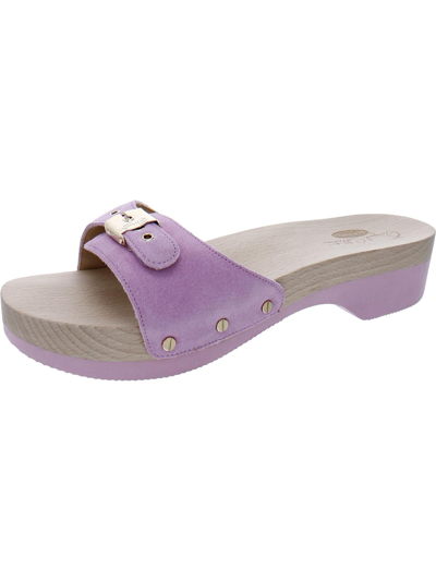 Dr. Scholl's Shoes Originally Womens Slip On Slide Sandals In Pink