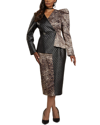 DONNA VINCI 2PC JACKET & SKIRT SET