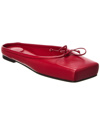 Jacquemus Les Mules Plates Ballet In Red