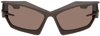 GIVENCHY BROWN GIV CUT SUNGLASSES