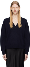 Anine Bing Lee Cashmere Jumper In Navy