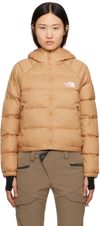 THE NORTH FACE TAN HYDRENALITE DOWN JACKET