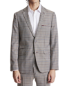 Paisley & Gray Dover Notch Jacket In Blue