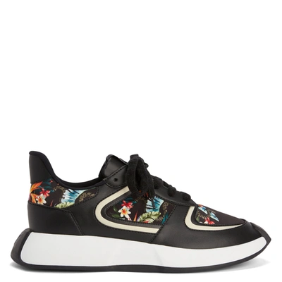 Giuseppe Zanotti Ferox Floral-print Sneakers In Multi