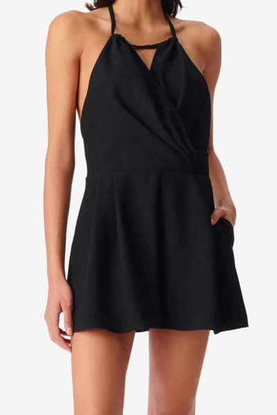 Iro Pobea Playsuit In Black