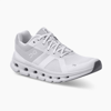 ON WOMENS CLOUDRUNNER WIDE SNEAKERS IN WHITE/FROST