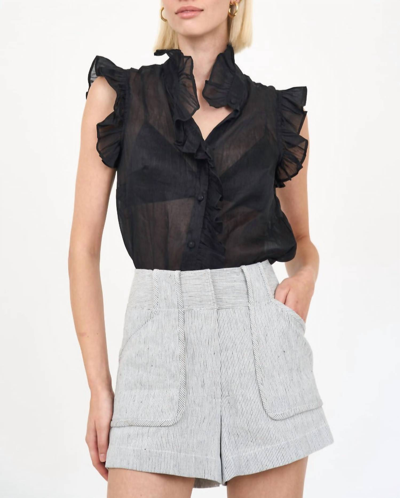 Christy Lynn Marfa Top In Black