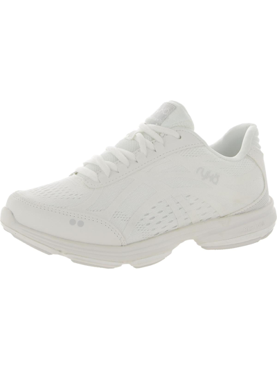 Ryka Devo Plus 3 Womens Fitness Comfort Walking Shoes In Bright White